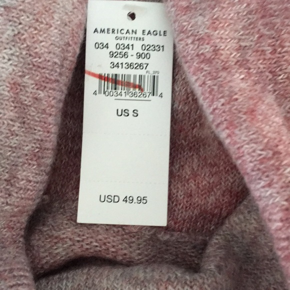 American Eagle-NWT-Lady’s-Cowl Neck Pullover-Tunic Sweater-Size Small - Picture 8 of 8
